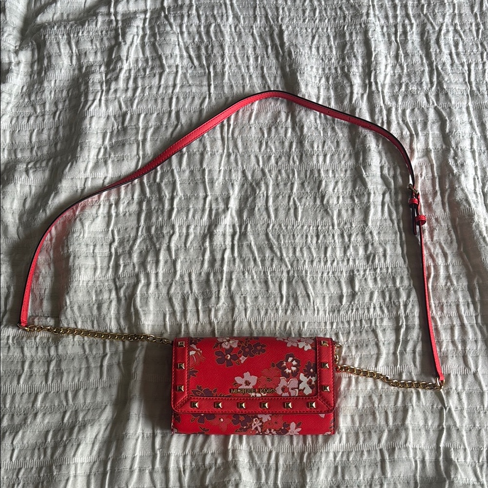 Michael Kors Floral Crossbody Bag